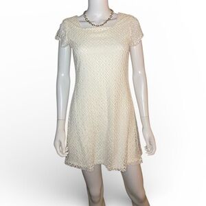 Rhapsody- Lace Skater Dress
